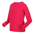 Pink Potion - Side - Regatta Childrens-Kids Thermal Base Layer Top