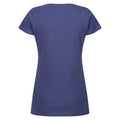 Dusty Denim - Back - Regatta Womens-Ladies Breezed III Happy Wandering T-Shirt