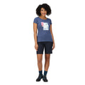 Dusty Denim - Pack Shot - Regatta Womens-Ladies Breezed III Happy Wandering T-Shirt