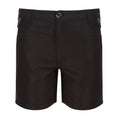 Black-Seal Grey - Front - Regatta Childrens-Kids Sorcer Mountain III Shorts