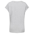 Storm Grey Marl - Back - Regatta Womens-Ladies Roselynn Wild Flowers T-Shirt