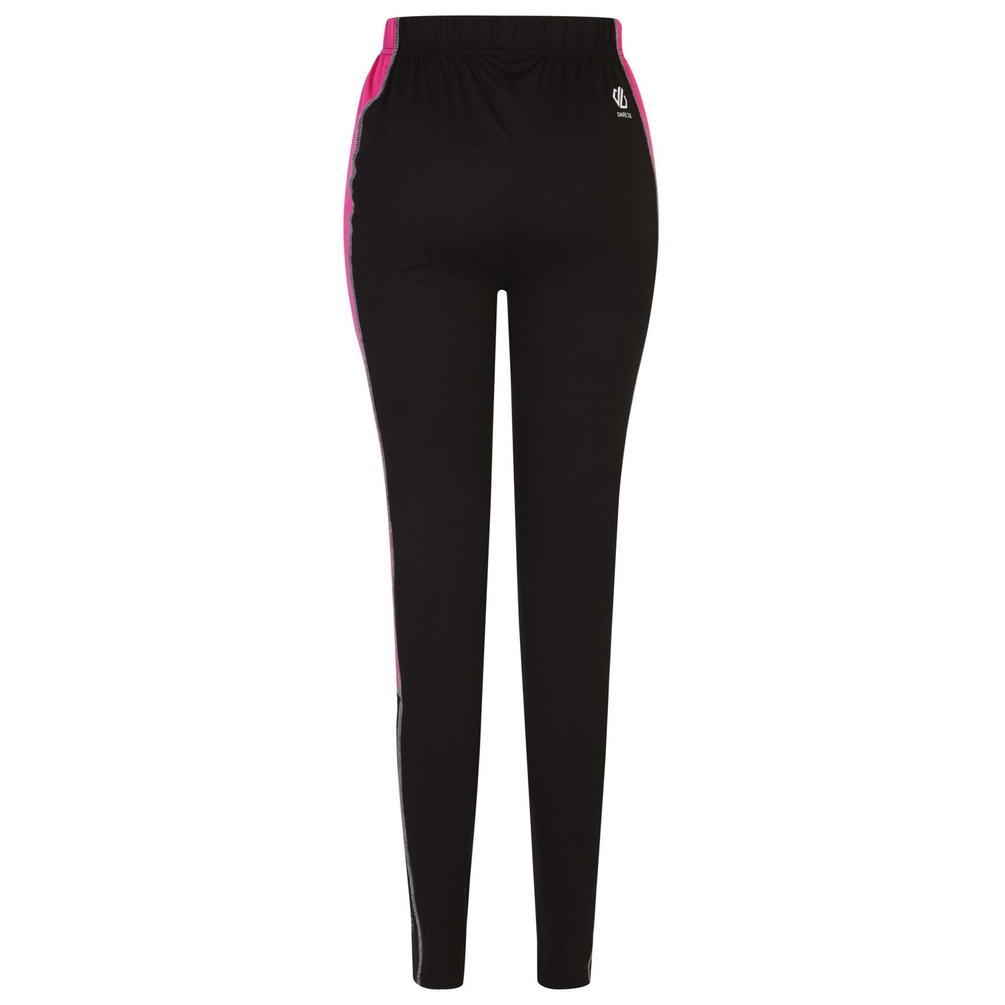 Pure Pink-Black - Lifestyle - Dare 2B Womens-Ladies Exchange III Contrast Panel Base Layer Set