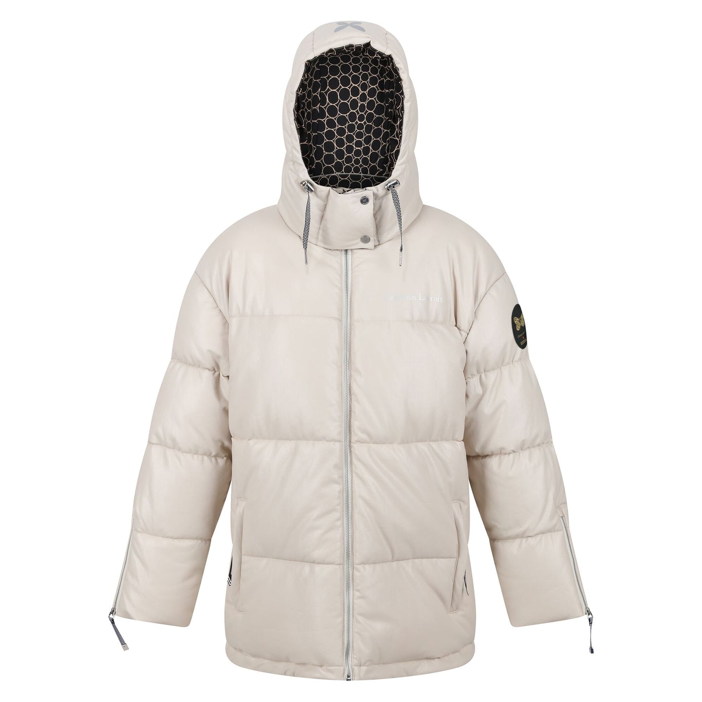Embossed Pearl Print - Front - Regatta Womens-Ladies Christian Lacroix Gallican Printed Baffled Padded Jacket