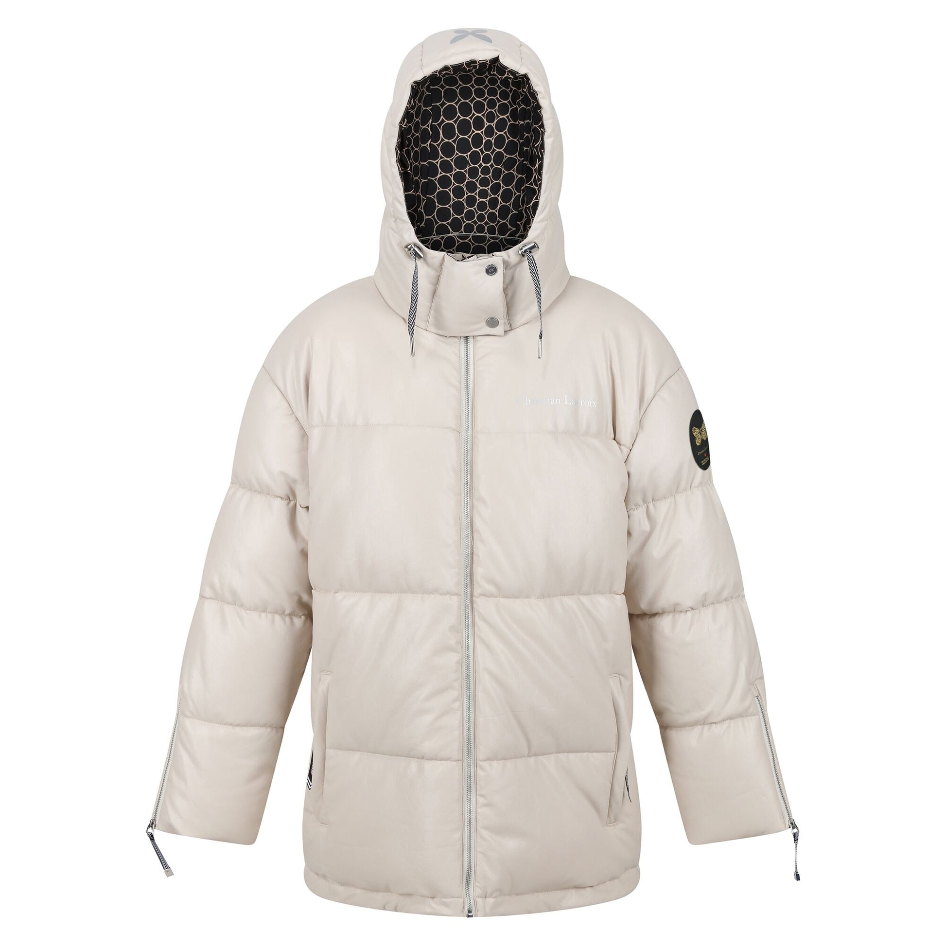 Embossed Pearl Print - Front - Regatta Womens-Ladies Christian Lacroix Gallican Printed Baffled Padded Jacket