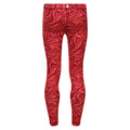 Mineral Red - Back - Regatta Childrens-Kids Barlia Zebra Print Winter Leggings