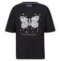 Black - Front - Regatta Womens-Ladies Christian Lacroix Bellegarde Butterfly T-Shirt