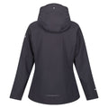 Seal Grey - Back - Regatta Womens-Ladies Raddick Logo Waterproof Jacket