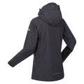 Seal Grey - Lifestyle - Regatta Womens-Ladies Raddick Logo Waterproof Jacket