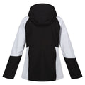 Seal Grey-Cyberspace - Back - Regatta Womens-Ladies Highton IV Stretch Raincoat