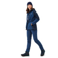 Admiral Blue-Navy - Lifestyle - Regatta Womens-Ladies Highton IV Stretch Raincoat