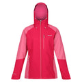 Pink Potion-Fruit Dove - Front - Regatta Womens-Ladies Highton IV Stretch Raincoat