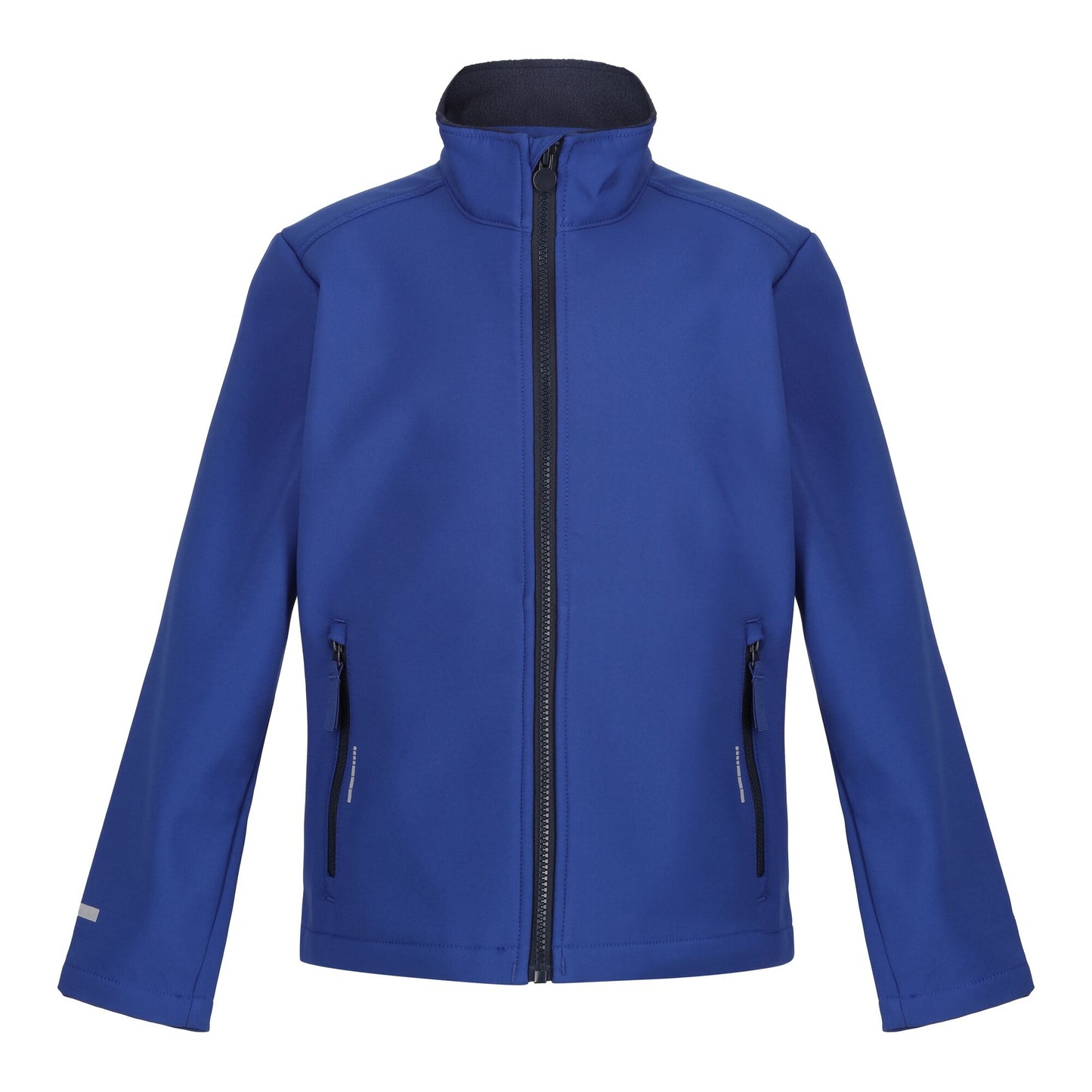 New Royal-Navy - Front - Regatta Professional Childrens-Kids 2 Layer Soft Shell Jacket