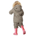 Hessian - Pack Shot - Regatta Childrens-Kids Penrose Animal Ditsy Print Puddle Suit