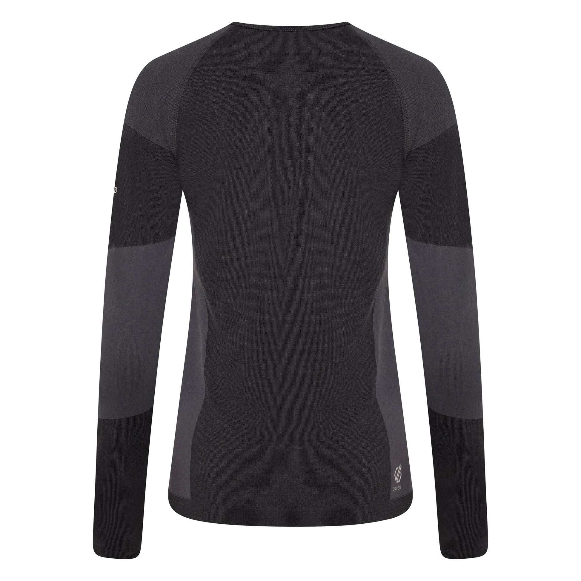 Black-Black - Side - Dare 2B Womens-Ladies In The Zone II Base Layer Set