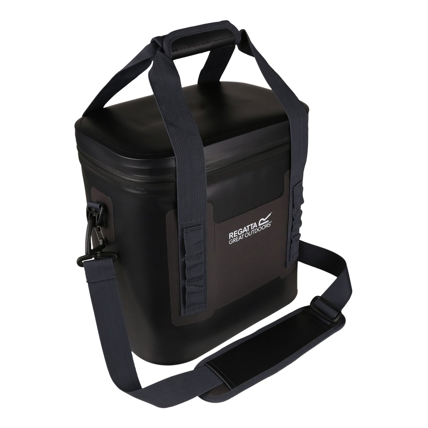 Ebony-Black - Side - Regatta Shield Tarpaulin Cooler Bag