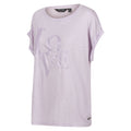 Pastel Lilac - Side - Regatta Womens-Ladies Roselynn Love T-Shirt