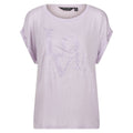 Pastel Lilac - Front - Regatta Womens-Ladies Roselynn Love T-Shirt