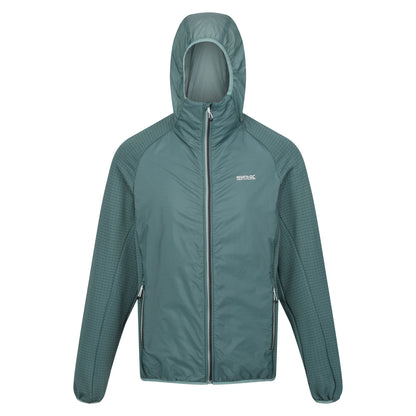 Ivy Moss-Sea Pine - Front - Regatta Mens Highton Lite Hybrid Hooded Soft Shell Jacket