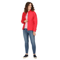 Miami Red - Pack Shot - Regatta Womens-Ladies Tulula Quilted Padded Jacket