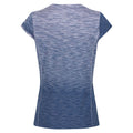 Dusty Denim-Ombre - Back - Regatta Womens-Ladies Hyperdimension II Ombre Sports T-Shirt