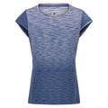 Dusty Denim-Ombre - Front - Regatta Womens-Ladies Hyperdimension II Ombre Sports T-Shirt