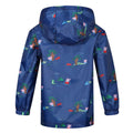 New Royal - Back - Regatta Childrens-Kids Peppa Pig Waterproof Jacket