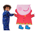 New Royal - Pack Shot - Regatta Childrens-Kids Peppa Pig Waterproof Jacket