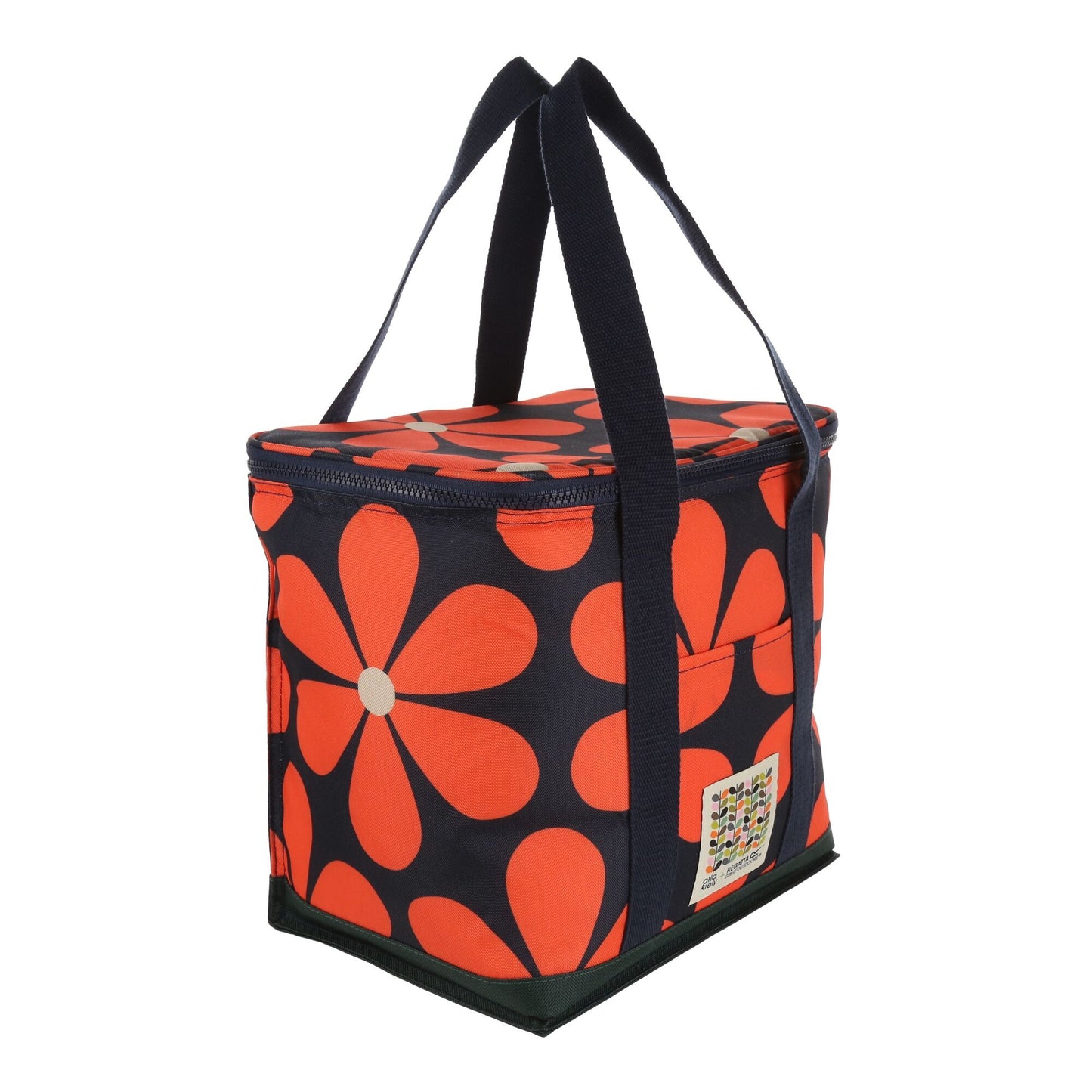 Navy - Side - Regatta Orla 12L Daisy Cooler Bag