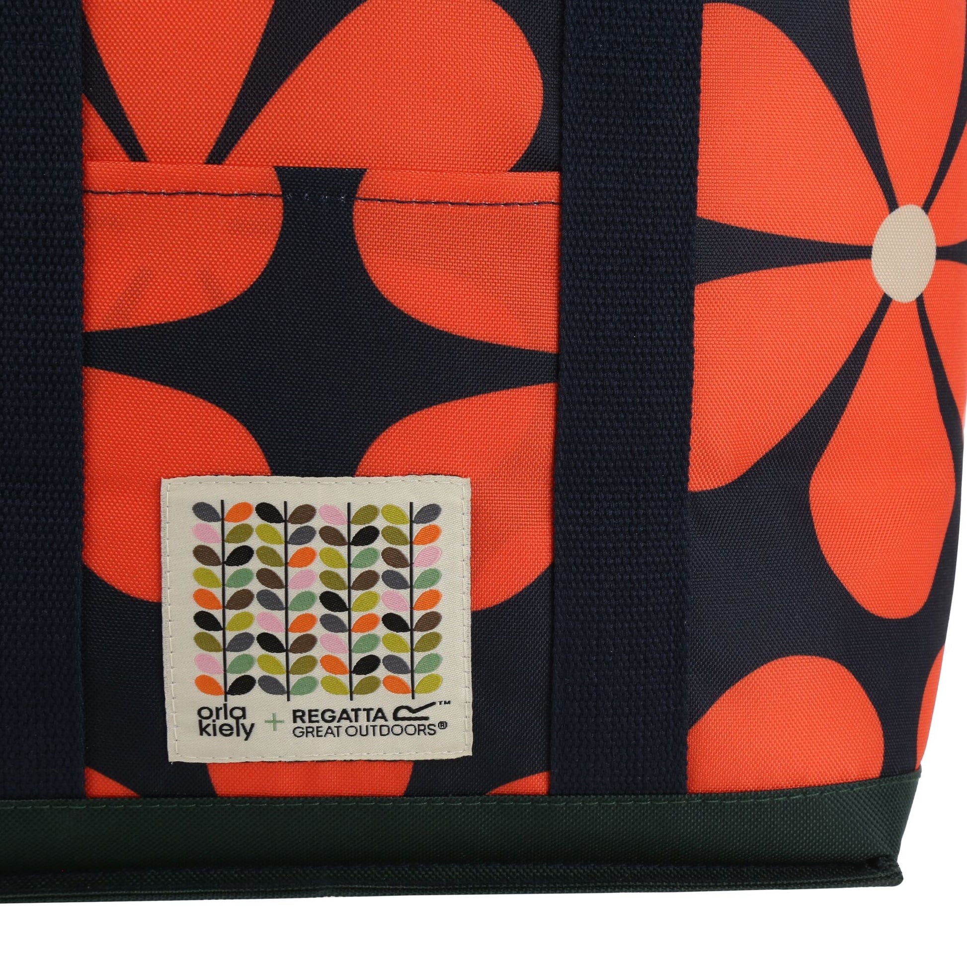Navy - Pack Shot - Regatta Orla 12L Daisy Cooler Bag