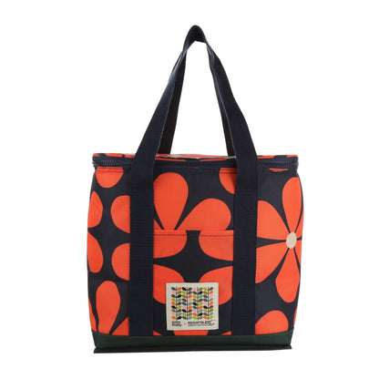 Navy - Front - Regatta Orla 12L Daisy Cooler Bag