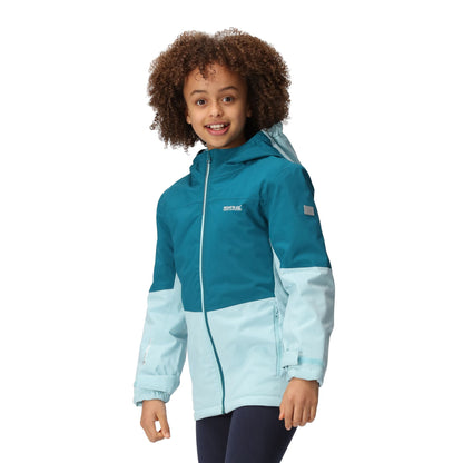 Gulfstream-Sea Haze - Lifestyle - Regatta Childrens-Kids Highton IV Padded Waterproof Jacket