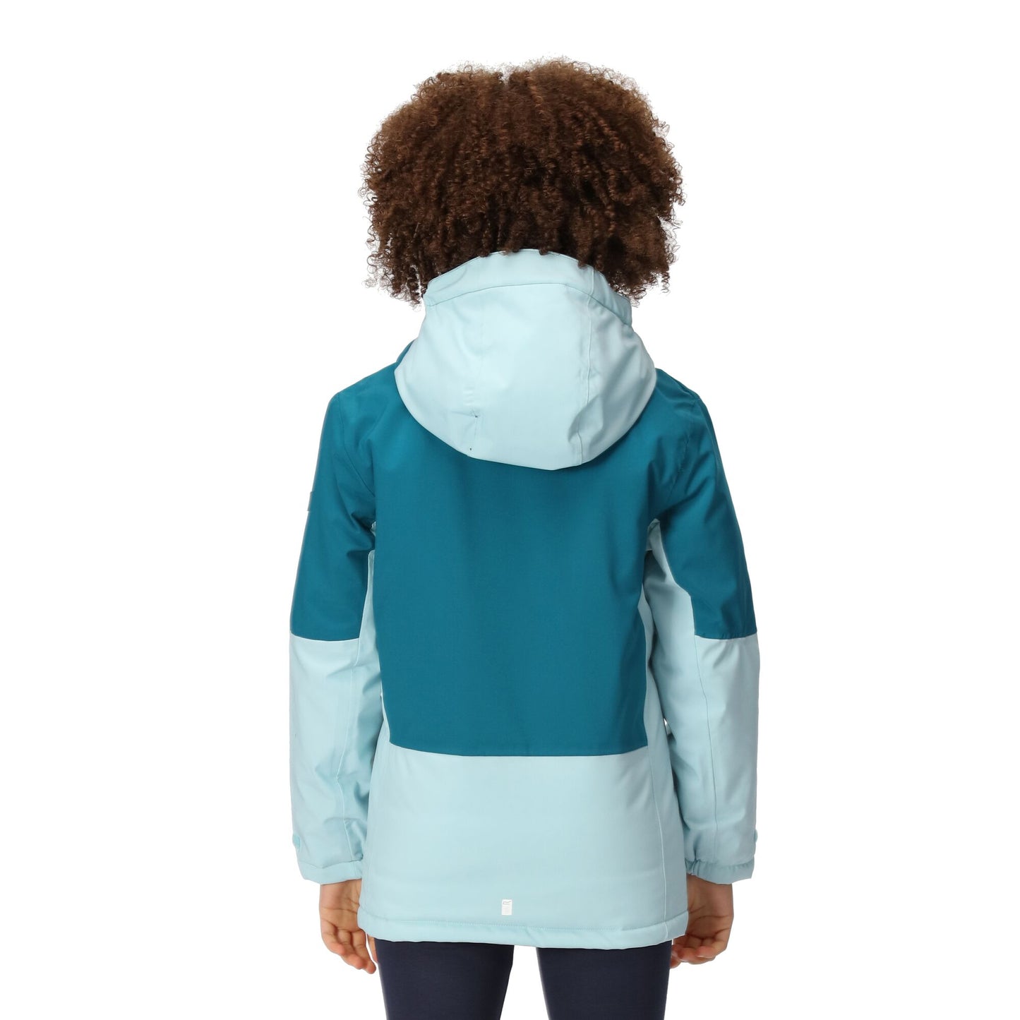 Gulfstream-Sea Haze - Pack Shot - Regatta Childrens-Kids Highton IV Padded Waterproof Jacket