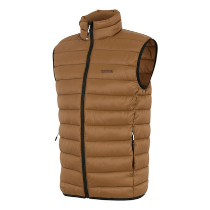 Nut Brown - Side - Regatta Mens Marizion Quilted Gilet