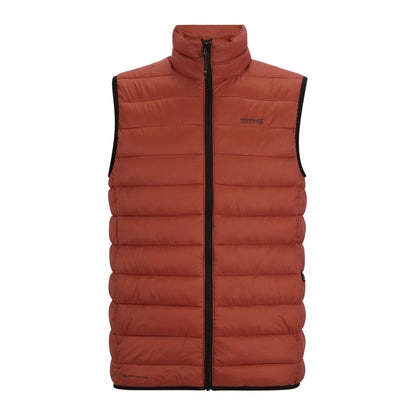 Brick - Front - Regatta Mens Marizion Quilted Gilet