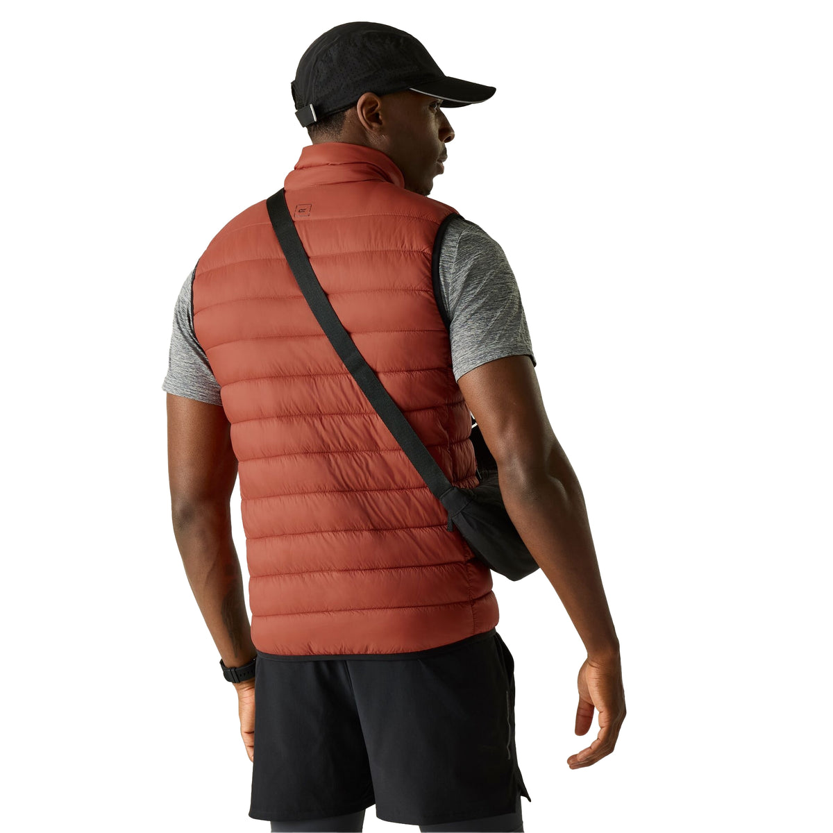 Brick - Pack Shot - Regatta Mens Marizion Quilted Gilet