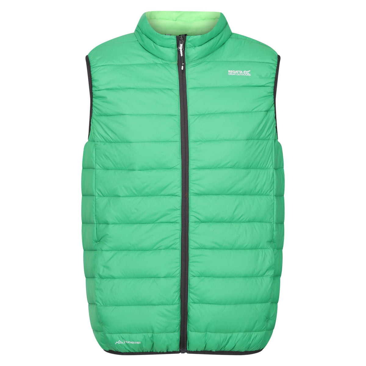 Field Green-Jasmine Green - Front - Regatta Mens Marizion Quilted Gilet