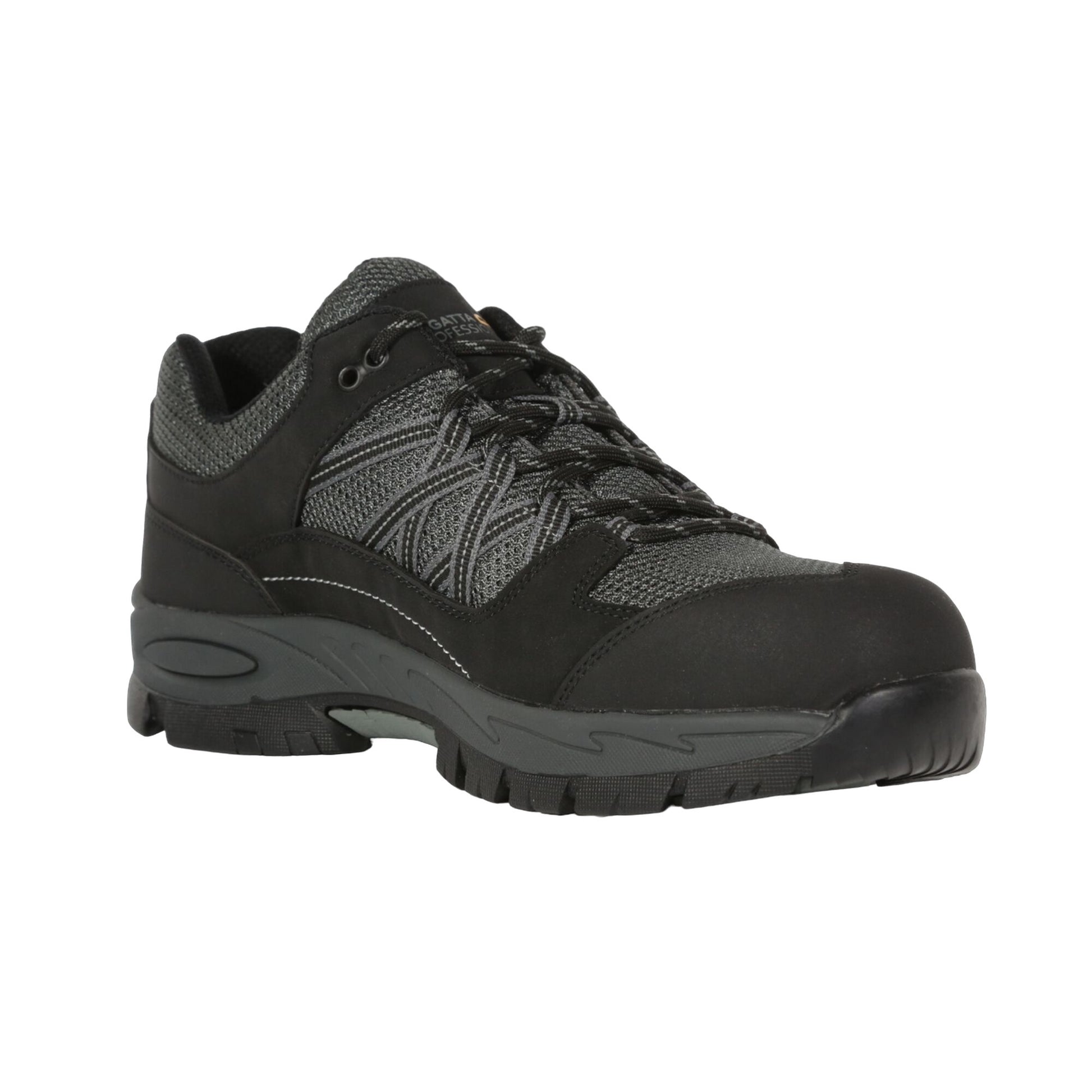 Briar-Black - Front - Regatta Professional Mens Safety Trainers