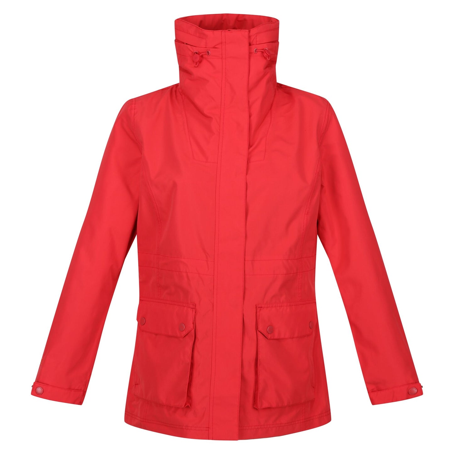 Miami Red - Front - Regatta Womens-Ladies Novalee Raincoat