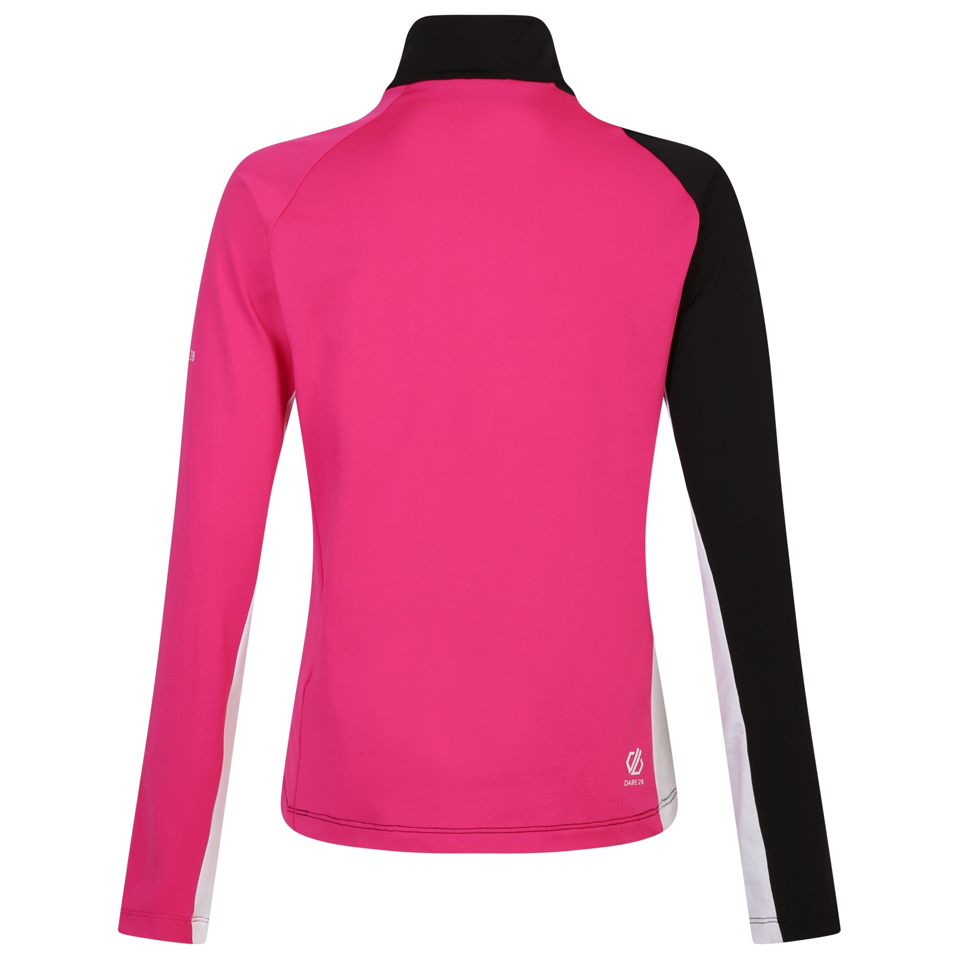Pure Pink-Black - Back - Dare 2B Womens-Ladies Ice Core Stretch Midlayer