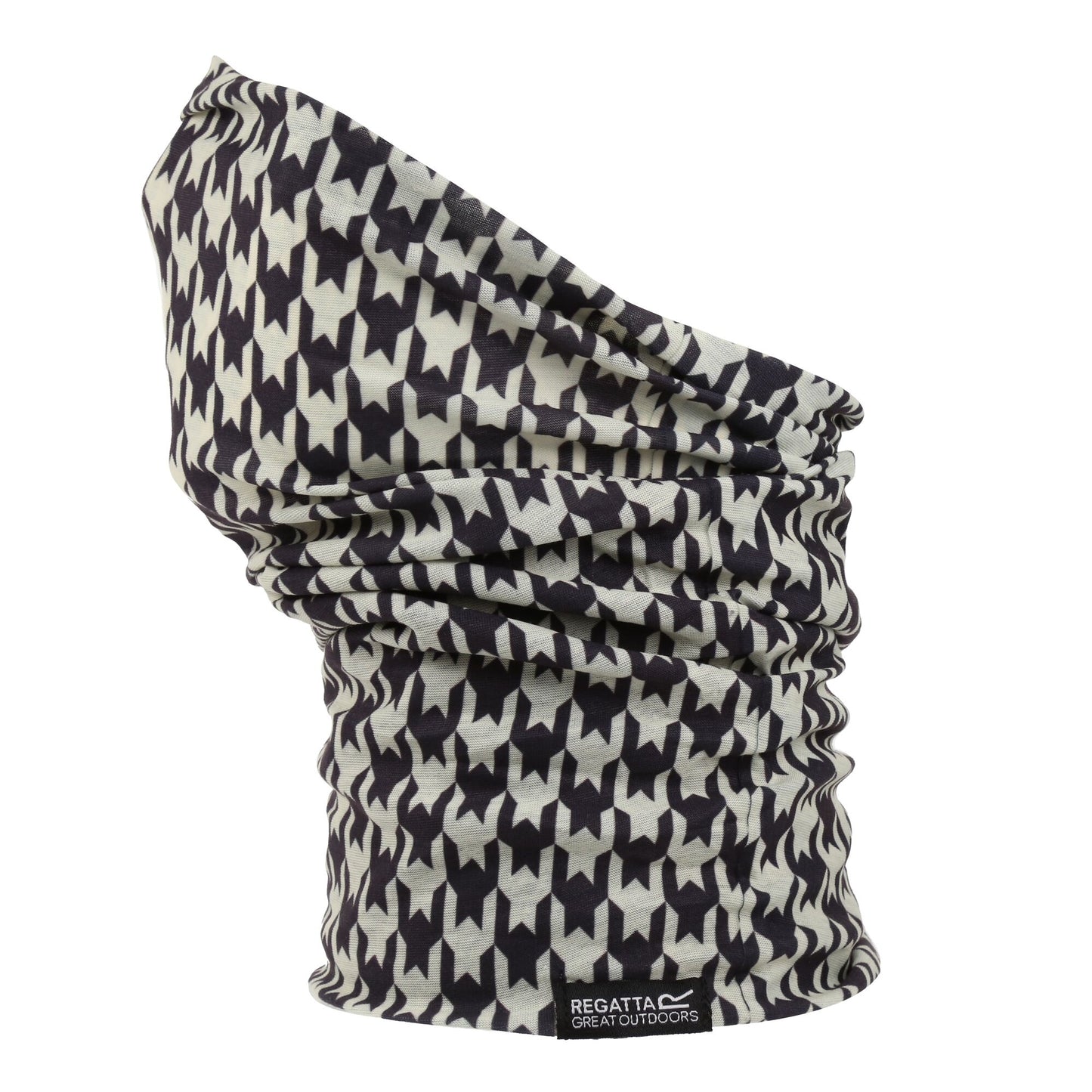 Seal Grey - Front - Regatta Unisex Adult Multitube II Houndstooth Neck Warmer