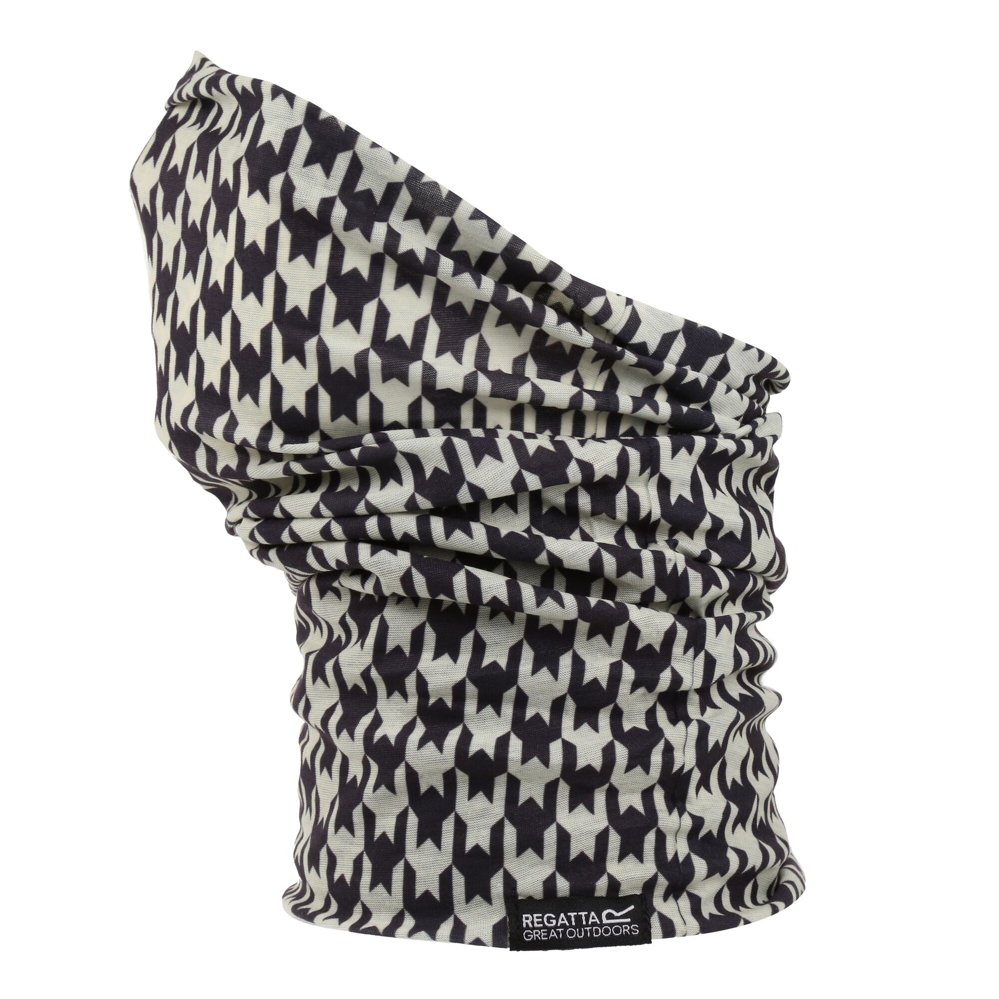 Seal Grey - Front - Regatta Unisex Adult Multitube II Houndstooth Neck Warmer