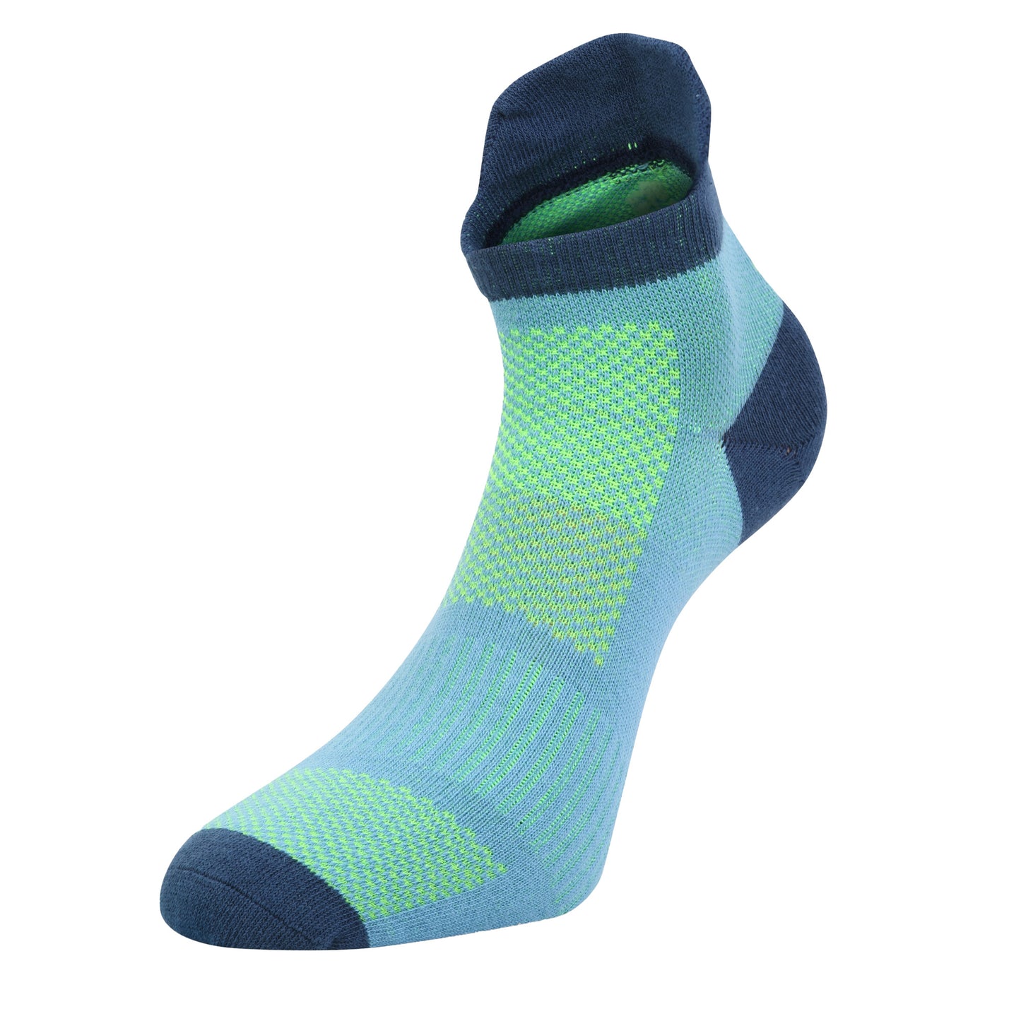 Moonlight Denim-Niagra Blue - Side - Dare 2B Unisex Adult Accelerate Socks (Pack of 2)