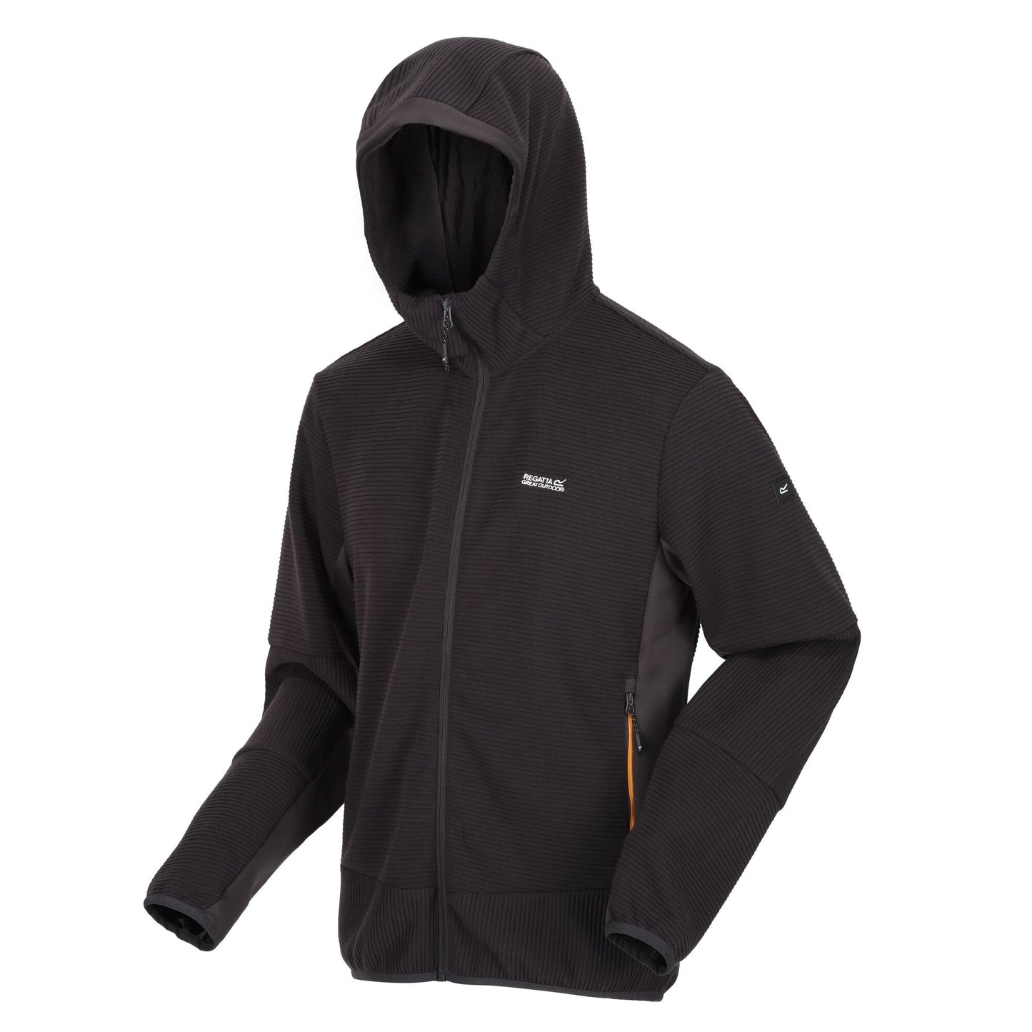 Ash - Side - Regatta Mens Woodard Lightweight Contrast Zip Jacket