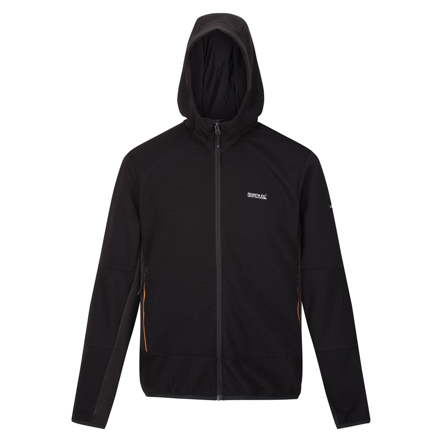 Ash - Front - Regatta Mens Woodard Lightweight Contrast Zip Jacket