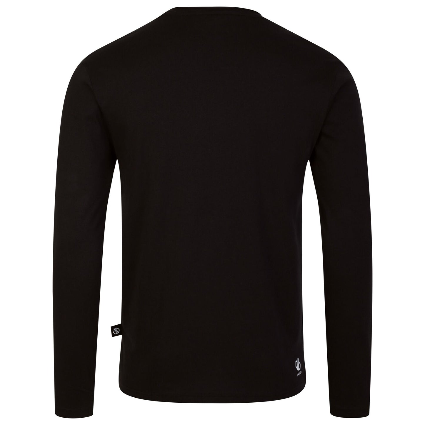 Black - Back - Regatta Mens Stomping Skiing Scene Long-Sleeved T-Shirt