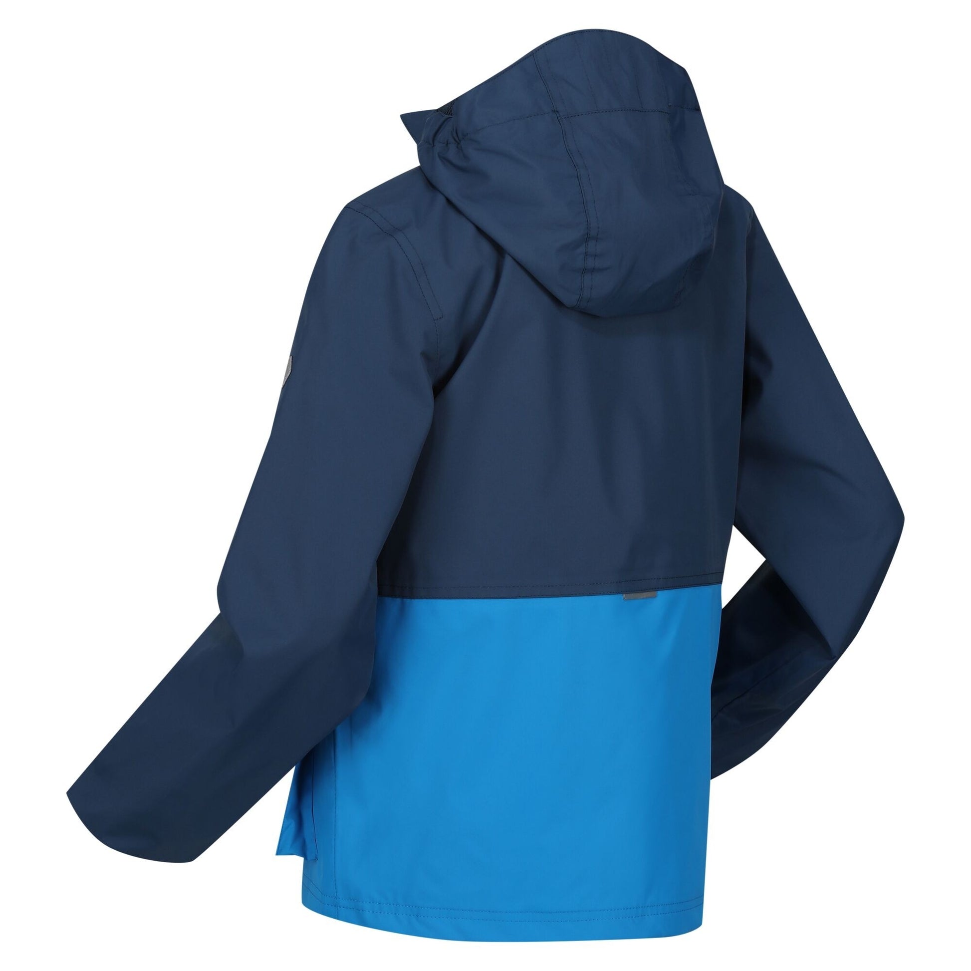 Blue Wing-Indigo - Lifestyle - Regatta Childrens-Kids Hywell Colour Block Waterproof Jacket