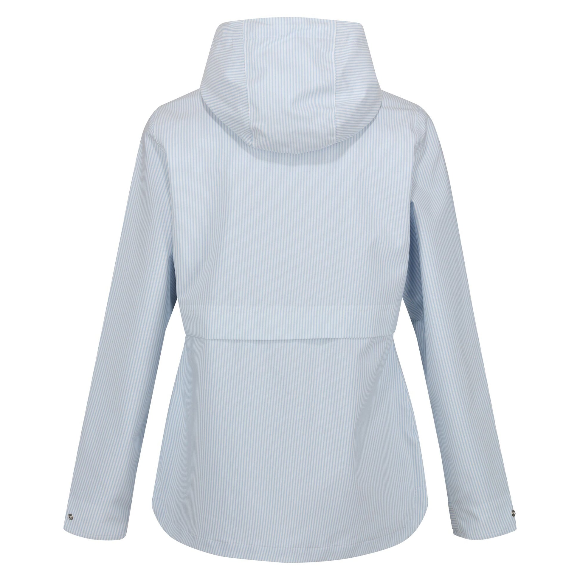 Powder Blue - Back - Regatta Womens-Ladies Bayla Waterproof Jacket
