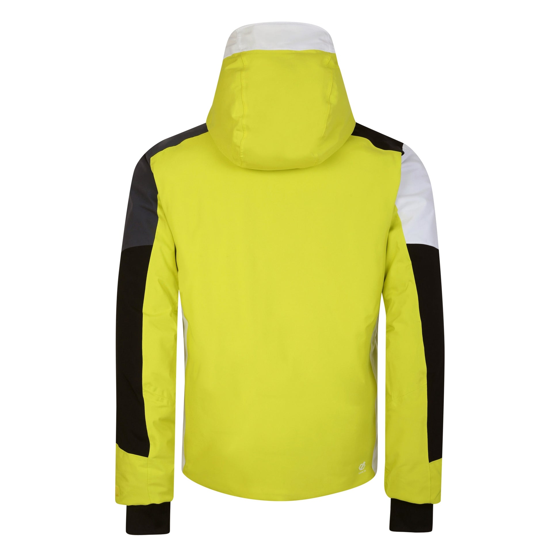 Neon Spring-Black - Back - Dare 2B Mens Halfpipe Ski Jacket