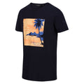 Navy - Side - Regatta Mens Cline VII California Heatwave T-Shirt