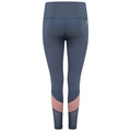 Orion Grey-Dusty Rose - Back - Dare 2B Womens-Ladies Move Fitness Leggings